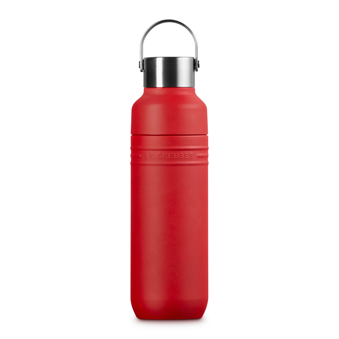 Le Creuset On The Go Drinkfles, 0,5L kersenrood